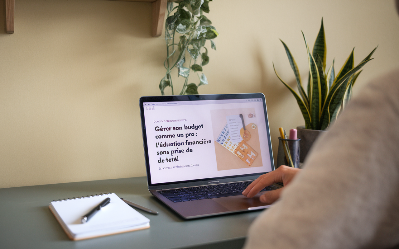 Gérer son budget comme un pro : l'éducation financière sans prise de tête !