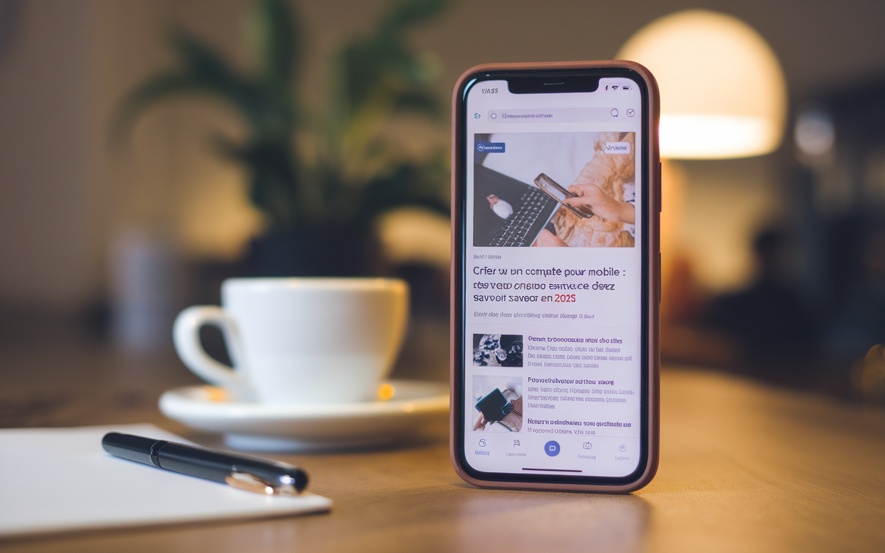 Créer un compte Gmail pour mobile : tout ce que vous devez savoir en 2025