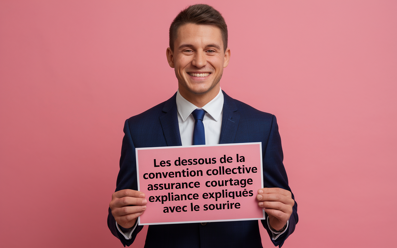 Les dessous de la convention collective assurance courtage expliqués avec le sourire