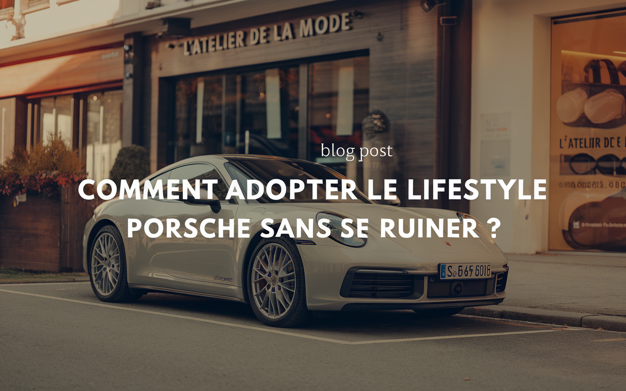 Comment adopter le lifestyle Porsche sans se ruiner ?