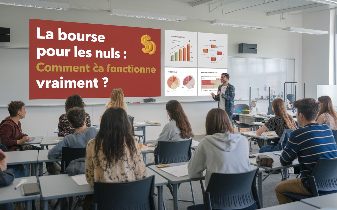 La bourse pour les nuls : comment ça fonctionne vraiment ?