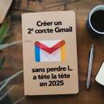 Créer un 2e compte Gmail sans perder la tête en 2025