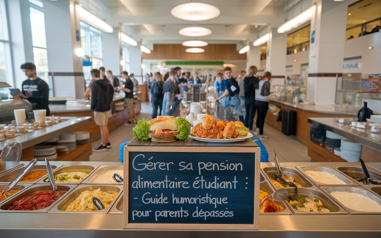 Gérer sa pension alimentaire étudiant : guide humoristique pour parents dépassés