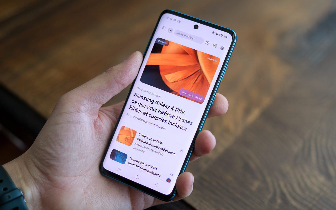 Samsung galaxy 4 prix : ce que vous réserve l&rsquo;année 2025, rires et surprises incluses