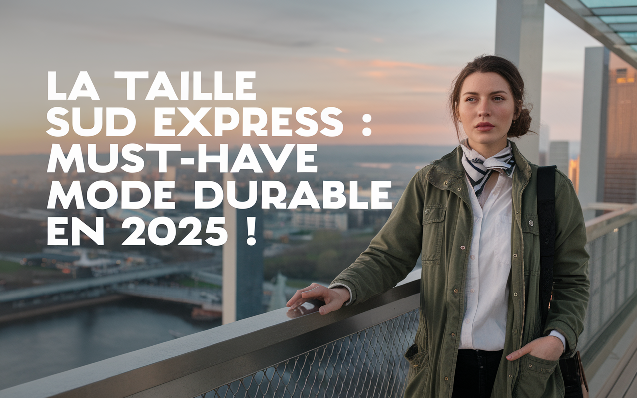 La taille sud express : must-have mode durable en 2025 !