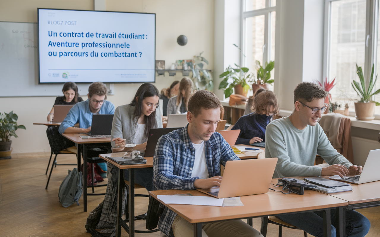 Un contrat de travail étudiant : aventure professionnelle ou parcours du combattant ?