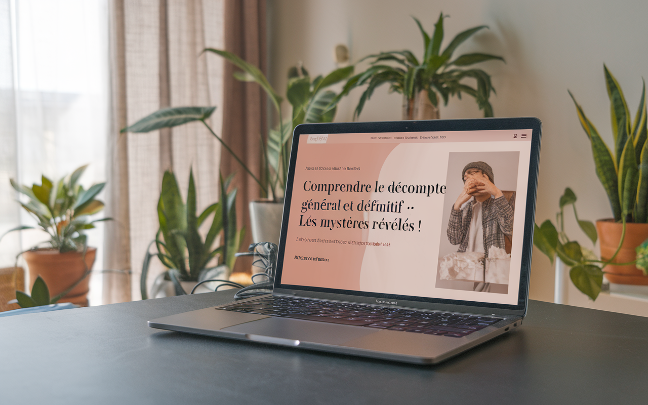 Comprendre le décompte général et définitif : les mystères révélés !