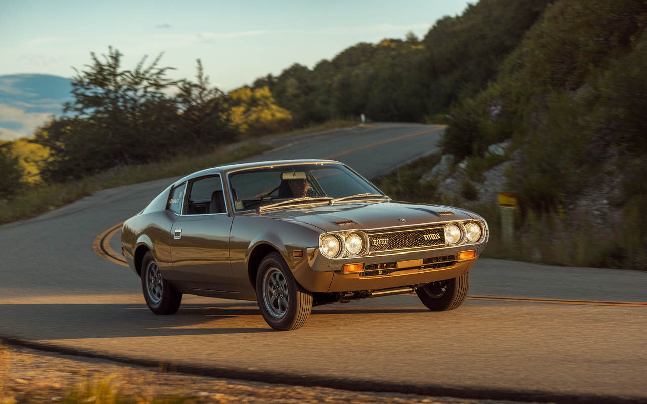 La toyota celica 1970 : retour en trombe sur les routes classiques